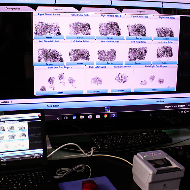 指紋検出　回答書作成費